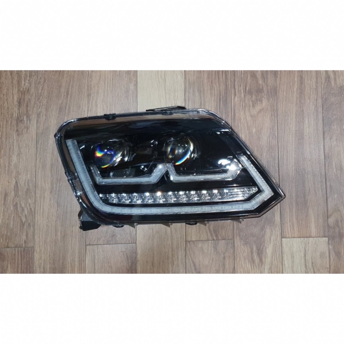 Kit 7 Ampoules LED Intérieur Pour Volkswagen Amarok (2010-2017) - Plafonniers Avant/Arrière, Feux De Carte - Blanc 6000K