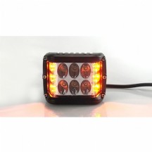 Ducki 10cm Led bar 36w Beyaz + Turuncu park + Çakar