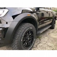 Ford Ranger 2016-2022 Işıklı Ledli Slim Mat Siyah Dodik